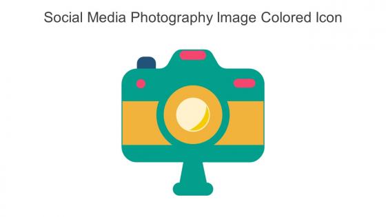 Social Media Photography Image Colored Icon In Powerpoint Pptx Png And Editable Eps Format
