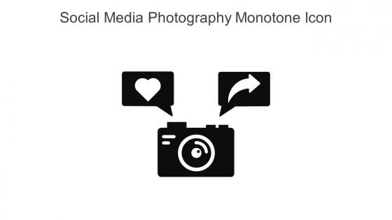 Social Media Photography Monotone Icon In Powerpoint Pptx Png And Editable Eps Format