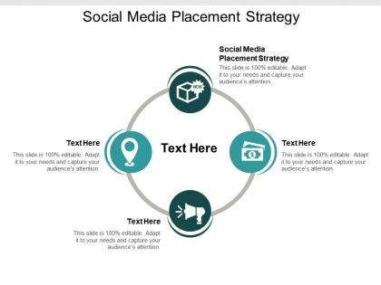 Social media placement strategy ppt powerpoint presentation file outline cpb