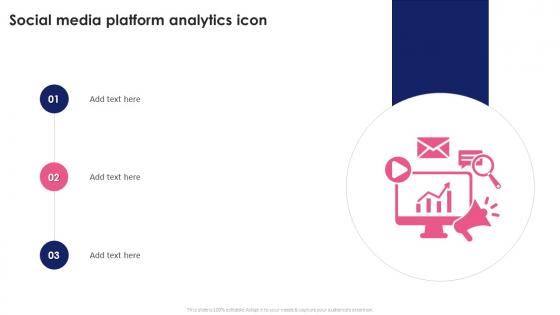 Social Media Platform Analytics Icon