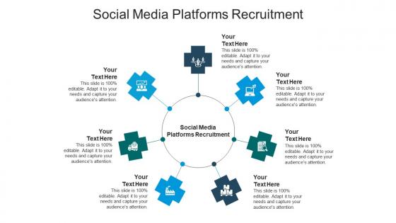 Social media platforms recruitment ppt powerpoint presentation infographic download cpb