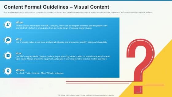 Social Media Playbook Guidelines Visual Content