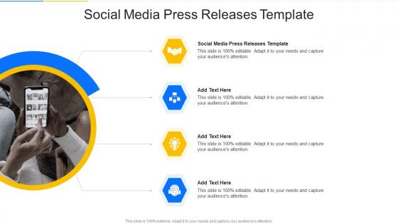 Social Media Press Releases Template In Powerpoint And Google Slides Cpb