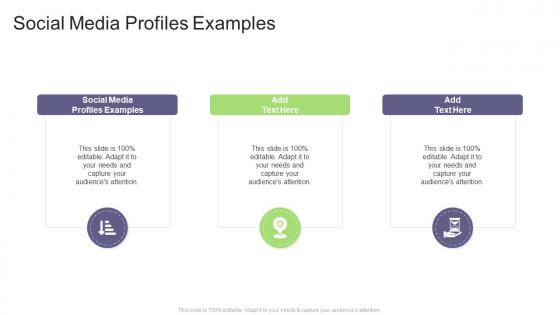 Social Media Profiles Examples In Powerpoint And Google Slides Cpb