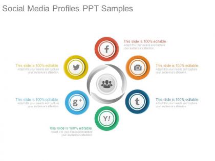 Social media profiles ppt samples