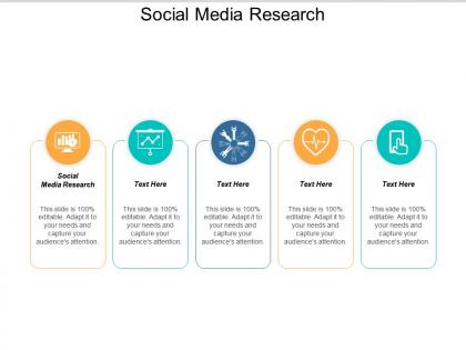 Social media research ppt powerpoint presentation model graphics cpb