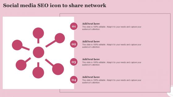 Social Media SEO Icon To Share Network