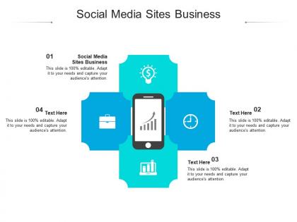 Social media sites business ppt powerpoint presentation inspiration example file cpb