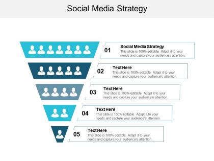Social media strategy ppt powerpoint presentation gallery graphics cpb