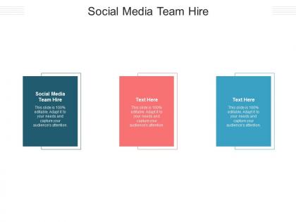 Social media team hire ppt powerpoint presentation portfolio gridlines cpb