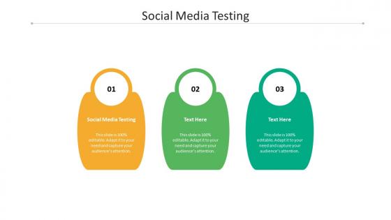 Social media testing ppt powerpoint presentation ideas visual aids cpb