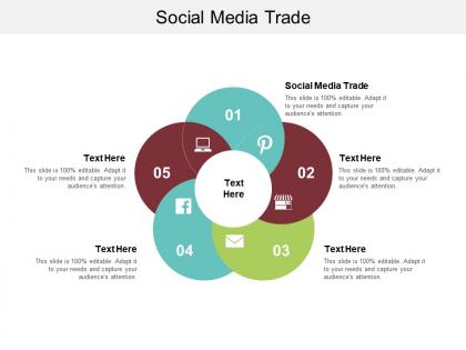 Social media trade ppt powerpoint presentation infographic template aids cpb