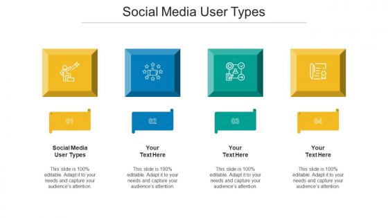 Social Media User Types Ppt Powerpoint Presentation Show Format Cpb