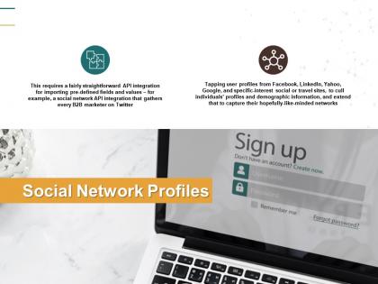 Social network profiles technology planning ppt powerpoint presentation gallery portfolio