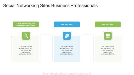Social Networking Sites Business Professionals In Powerpoint And Google Slides Cpb