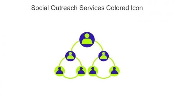 Social Outreach Services Colored Icon In Powerpoint Pptx Png And Editable Eps Format
