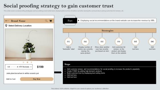 Social Proofing Strategy To Gain Customer Trust A Comprehensive Guide MKT SS V