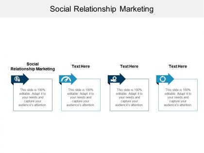 Social relationship marketing ppt powerpoint presentation gallery good cpb