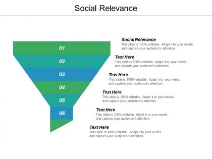 Social relevance ppt powerpoint presentation professional example cpb