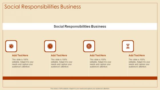 Social Responsibilities Business In Powerpoint And Google Slides Cpb