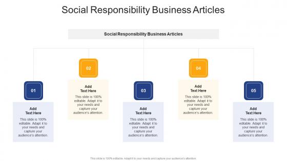 Social Responsibility Business Articles In Powerpoint And Google Slides Cpb