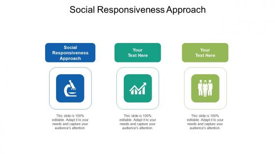 Social responsiveness approach ppt powerpoint presentation file slide portrait cpb