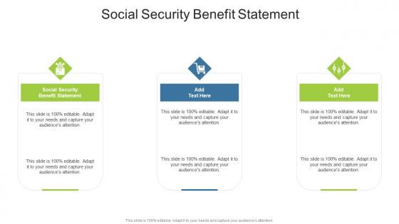 Social Security Benefit Statement In Powerpoint And Google Slides Cpb