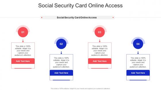 Social Security Card Online Access In Powerpoint And Google Slides Cpb