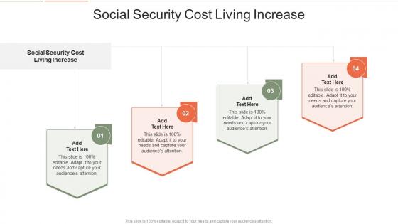 Social Security Cost Living Increase In Powerpoint And Google Slides Cpb