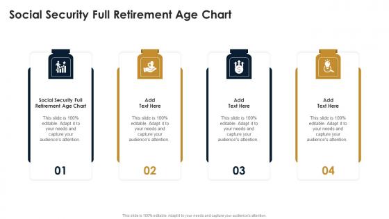 Social Security Full Retirement Age Chart In Powerpoint And Google Slides Cpb