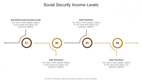 Social Security Income Levels In Powerpoint And Google Slides Cpb