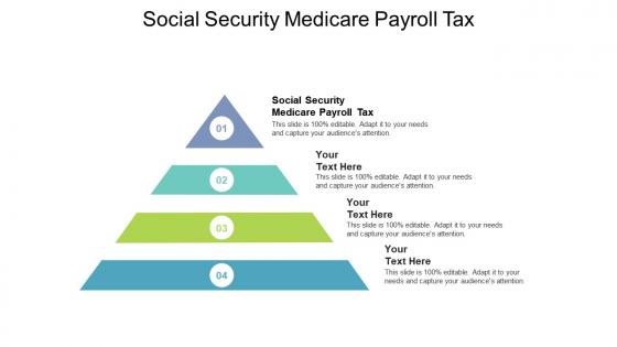 Social security medicare payroll tax ppt powerpoint presentation gallery templates cpb