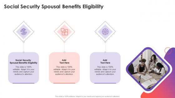 Social Security Spousal Benefits Eligibility In Powerpoint And Google Slides Cpb