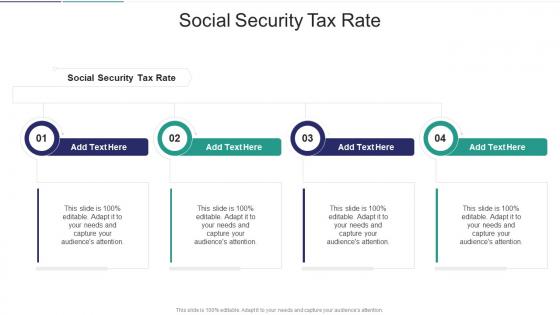 Social Security Tax Rate In Powerpoint And Google Slides Cpb