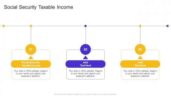 Social Security Taxable Income In Powerpoint And Google Slides Cpb