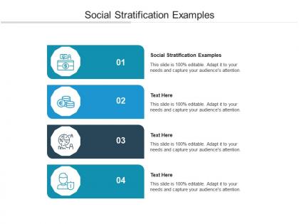Social stratification examples ppt powerpoint presentation model layout cpb