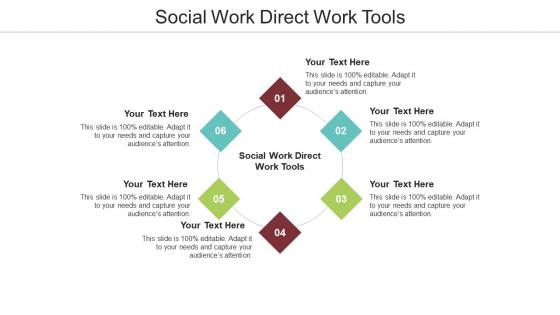 Social work direct work tools ppt powerpoint presentation show template cpb