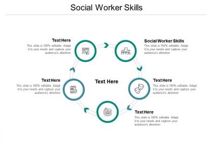 Social worker skills ppt powerpoint presentation icon picture cpb