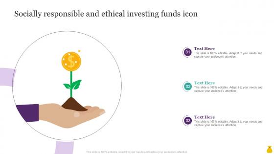 Socially Responsible And Ethical Investing Funds Icon