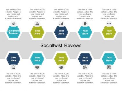 Socialtwist reviews ppt powerpoint presentation infographic template graphics cpb