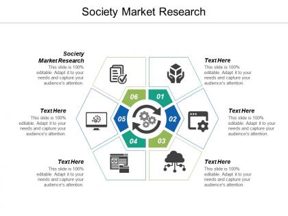 Society market research ppt powerpoint presentation model layout cpb