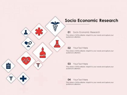 Socio economic research ppt powerpoint presentation visual aids professional