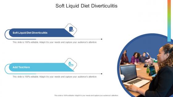 Soft Liquid Diet Diverticulitis In Powerpoint And Google Slides Cpb