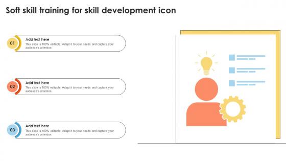 Soft Skill Training For Skill Development Icon