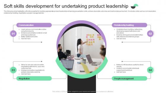 Soft Skills Development For Undertaking Product Leadership