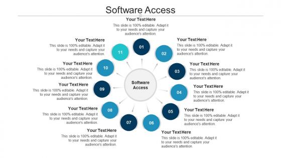 Software access ppt powerpoint presentation professional objects cpb
