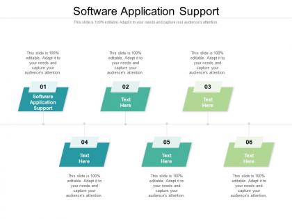 Software application support ppt powerpoint presentation professional images cpb