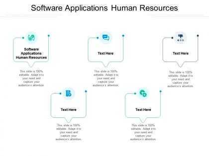 Software applications human resources ppt powerpoint presentation professional themes cpb