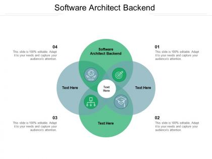 Software architect backend ppt powerpoint presentation infographics backgrounds cpb