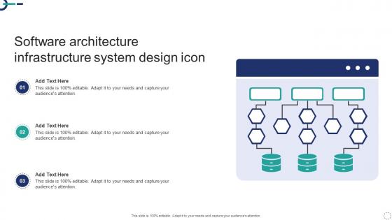 Software Architecture Infrastructure System Design Icon